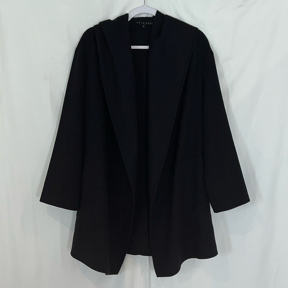 SHIN CHOI Black Open Front Sweater Jacket - Picture 8 of 13